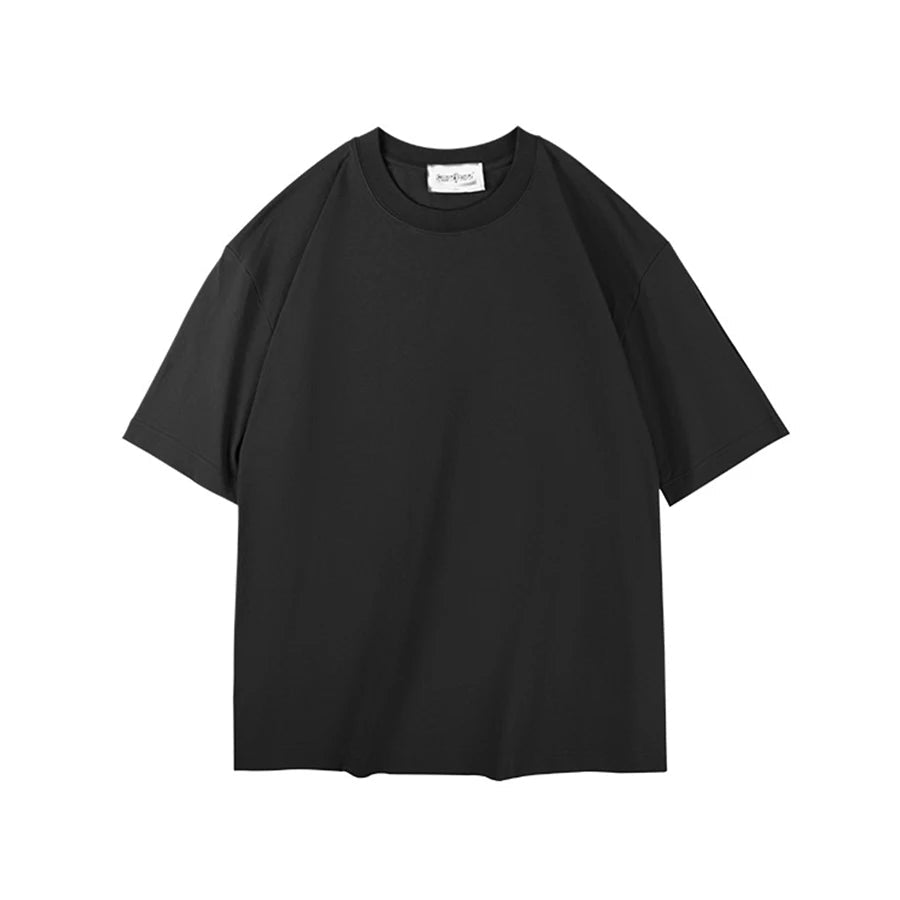 WAVLATII Women New Oversized T shirts Female 260 GSM White Casual Streetwear Tees Unisex Solid Korean Cool Tops for Young WT2560 Quick Pick Grocers