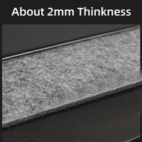 Gaming Accessories Wool Felt Mouse Pad Large Size Writing Mat Keyboard Mice Mat Non-slip Home Office Computer Desk Protector Econic Blanks