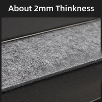Gaming Accessories Wool Felt Mouse Pad Large Size Writing Mat Keyboard Mice Mat Non-slip Home Office Computer Desk Protector Quick Pick Grocers