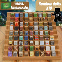 Magnetic Building Blocks Mine World Magnet Cube Set for Boy Girl Kid Age 3+ DIY Model Children Stem STEM Sensory Toy Gift Econic Blanks