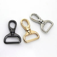 1piece Metal Carabiner Snap Hook Trigger Lobster Clasp Clip Swivel Spring Gate Leather Craft Pet Leash Bag Strap Belt Webbing Quick Pick Grocers