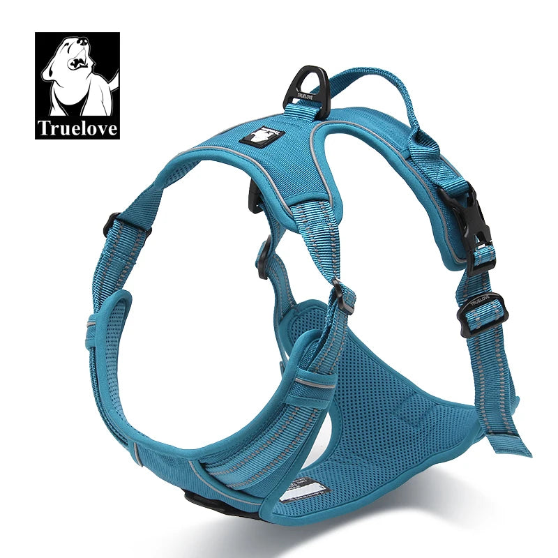 Truelove Pet harness Fashionable Nylon Durable Dog Harness Reflective Breathable Padded Training Vest Luxury Pet Accessories Quick Pick Grocers