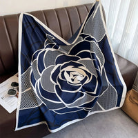 90*90Cm Square Scarf Twill Silk Feeling Women Head Shawls and Wraps Luxury Hair Tree Print Neck Scarves Hijab Bandana Pashmina Econic Blanks
