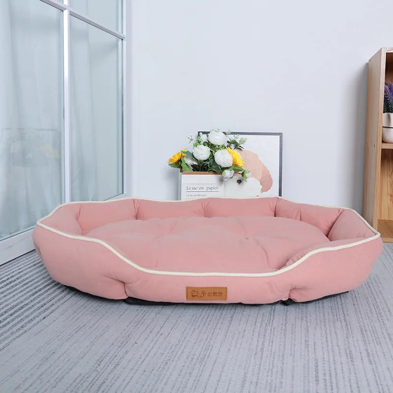 Pet Sofa Sleeping Bed Large Dog Bed House for Cats Big Space Dog Sofa Sleeping Mat Winter Warm Dog Cushion Quick Pick Grocers