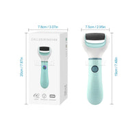 Electric Foot Grinder Auto Wireless Remove Dead Skin Calluses Cracks Hard Cracked skin Pedicure Tool Waterproof Foot Cleaner Econic Blanks