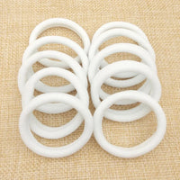 New 50PCS/Set Women Girls Candy Colors Nylon Basic Scrunchie Hair Tie Ponytail Hold Hair Rubber Bands Fashion Hair Accessories Quick Pick Grocers