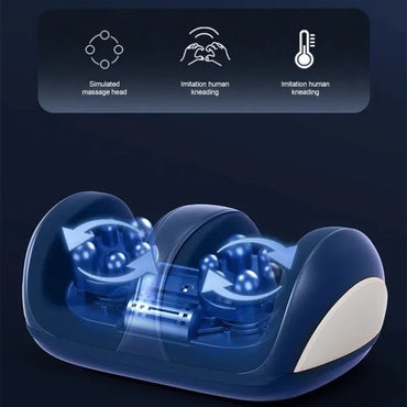 Extra Big Electric Foot Massager Hot Compress Shiatsu Kneading Leg Roller Kneading Calf Deep Relieve Fatigue Relaxation Muscle Purest Peak