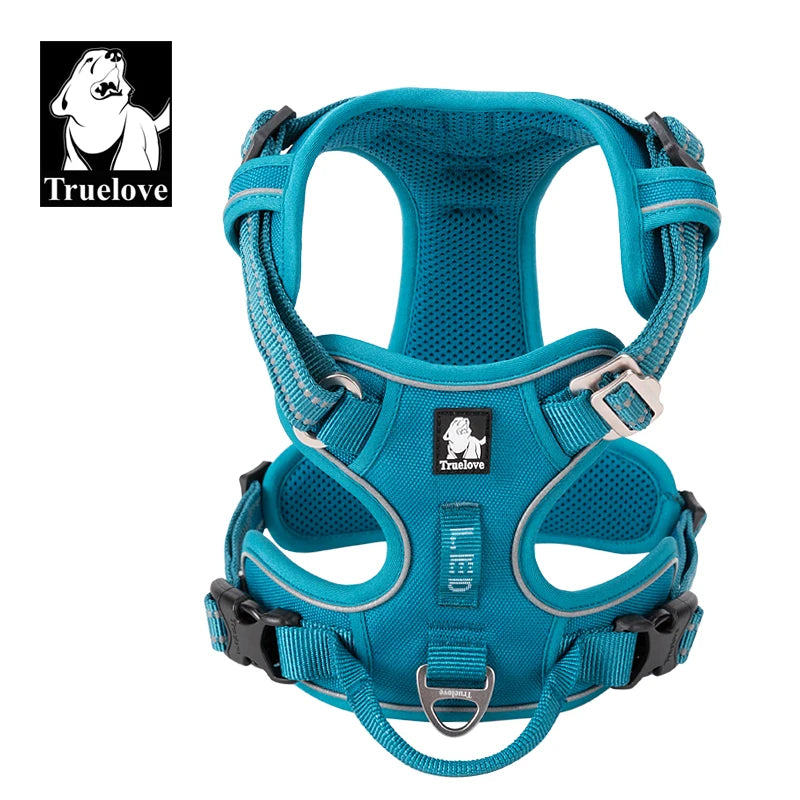 Truelove Pet harness Fashionable Nylon Durable Dog Harness Reflective Breathable Padded Training Vest Luxury Pet Accessories Quick Pick Grocers