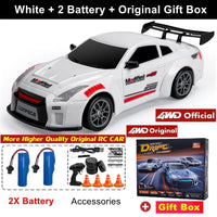 4WD RC Car Remote Control Cars 2.4G Radio High Speed Drift Racing Monster 4x4 Truck RTR Vehicle Toy Gift for Kids Children Econic Blanks