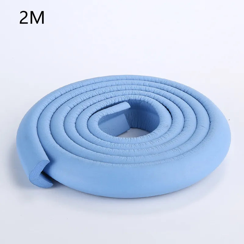 2M super thick baby safety furniture table protection edge corner table cover protection tape foam corner bumper protection Quick Pick Grocers