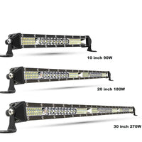 Slim Spot Flood LED Bar Off Road 12V 24V LED Light Bar/Work Light For Car 4x4 Truck ATV SUV Boat lada Barra LED Lightbar
