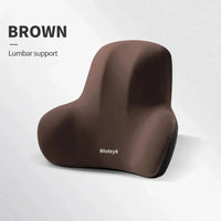 Memory Foam Car Neck Cushion Car Lumbar Support For Car Supplies Universal Neck Pillow Waist Cushion Car Seat Car Accessories Econic Blanks