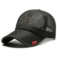 Summer Hats For Men And Women Mesh Baseball Caps Fashion Embroidered Visor Hat Outdoor Embroidered Letter Sun Protection Hat Quick Pick Grocers