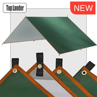 4x4m 5x3m 4x3m 3x3m Ultralight Waterproof Tarp Tent Large Camping Awning Sun Shelter Garden Canopy Outdoor Beach Shade Hiking Econic Blanks