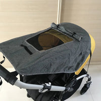 Universal Baby Stroller Accessories Sun Shade UV Protection Sunshade Carriage Canopy Cover for Prams Infants Car Seat Sun Visor Purest Peak
