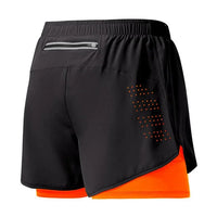 Men's Running Shorts Quick-drying Fitness Black Double Layer Shorts Men New Sport Workout Training Bodybuilding Short Pants Econic Blanks