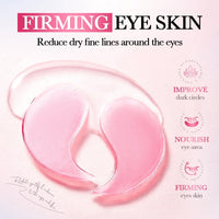 80pcs BIOAQUA Nicotinamide Collagen Eye Mask Anti Dark Circles Whitening Anti-Wrinkles Moisturizing Anti-Aging Eye Patches Quick Pick Grocers