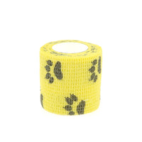 24 Rolls Elastic Bandage Self Adhesive Bandage Wrap Cohesive Tape Vet Wrap for Dog Cat Horse Pet Animals Ankle Sprains Quick Pick Grocers