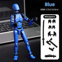 Multi-Jointed Movable Shapeshift Robot 3D Printed Mannequin Dummy 13 Action Figures Toys Kids Adults Parent-children Games gifts Quick Pick Grocers