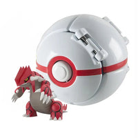 Pokemon Elf Ball Pokeball Anime Figure Cartoons Pikachu Charizard Piplup Kyogre Pocket Monster Pet Anime Action Model Toy Gifts Quick Pick Grocers