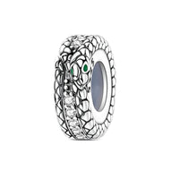 100% 925 Sterling Silver Rainbow Zircon Colorful Butterfly Dragon Shaped Silicone Stopper Charms Beads Fit DIY Bracelets Jewelry Econic Blanks