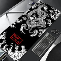 Japanese Dragon Large XXL Gaming Mousepad 900x400 700x300 Speed Desk Mat Anime Theme Keyboard Gamer Mouse Pad for Esports Econic Blanks