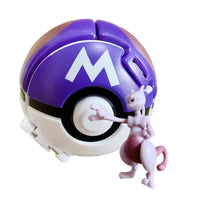 Pokemon Elf Ball Pokeball Anime Figure Cartoons Pikachu Charizard Piplup Kyogre Pocket Monster Pet Anime Action Model Toy Gifts Quick Pick Grocers