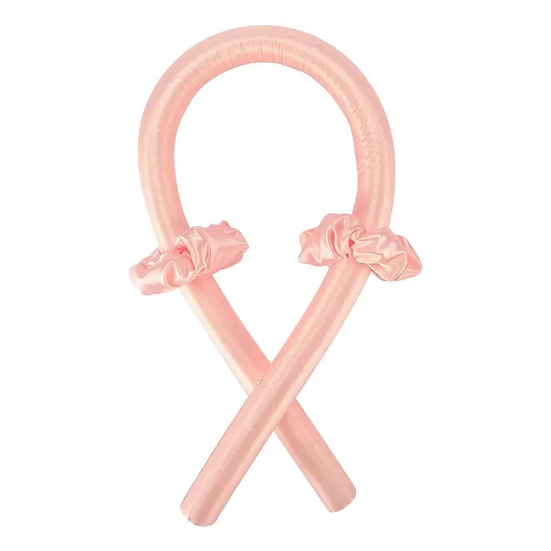 Heatless Curling Rod Headband No Heat Silk Curls Ribbon Hair Rollers Sleeping Soft Headband Lazy Hair Curlers Hair Styling Tools Quick Pick Grocers