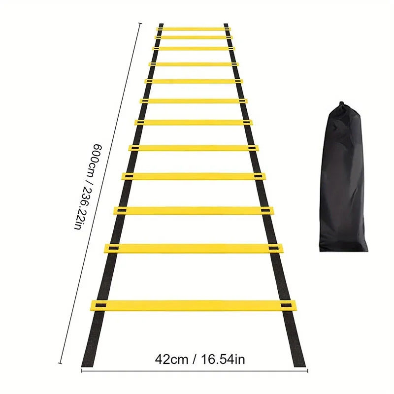Agility Ladders Nylon Straps for Speed Training and Sports Flexibility Agility Football Training Energy Ladder Equipment Quick Pick Grocers