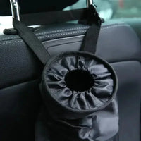 Car Seat Back Trash Holder Hang Litter Bag Garbage Storage Rubbish Container Oxford Cloth Car Waste Bins Cleaning Tools
