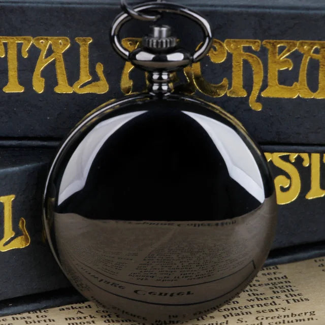 Luxury Gold Quartz Pocket Watch Gift Box Set For Family Fashion Casual Necklace Pendant Unisex Pocket&Fob Chain Watches with Box Quick Pick Grocers
