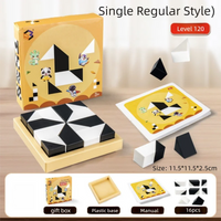 120 Level Hidden Block Puzzle 6 Years ABS Material Interesting Enhances Logic and Spatial Reasoning Suitable for 6Year Olds Econic Blanks