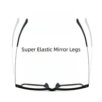 FIRADA Fashion Comfortable Glasses Retro Business Titanium Eyewear Square Optical Prescription Eyeglasses Frame For Men A1003 Econic Blanks