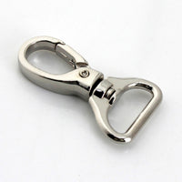 1piece Metal Carabiner Snap Hook Trigger Lobster Clasp Clip Swivel Spring Gate Leather Craft Pet Leash Bag Strap Belt Webbing Quick Pick Grocers