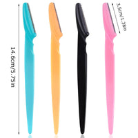 10/30/40Pcs Eyebrow Razor Facial Razor for Women Multipurpose Exfoliating Dermaplaning Tools with Precision Cover Safety Beauty Quick Pick Grocers