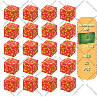 Magnetic Building Blocks Mine World Magnet Cube Set for Boy Girl Kid Age 3+ DIY Model Children Stem STEM Sensory Toy Gift Econic Blanks