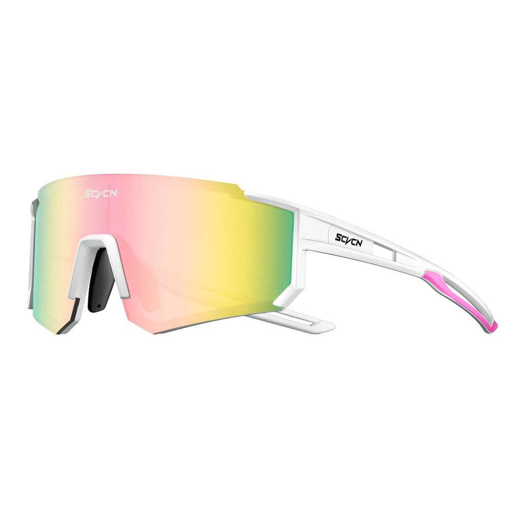 SCVCN Snow Sunglasses Hiking Eyewear Outdoor Cycling for Women Men MTB Bike Glasses Sports Mountain Cycling UV400 Skiing Goggles Quick Pick Grocers