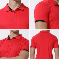 Casual Sports Quick-drying Lapel Short-sleeved POLO Shirt Cycling Suit Fitness Suit For Men Quick Pick Grocers