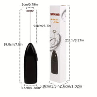 Handheld Electric Egg Beater Mini Battery Powered Milk Frother Coffee Drink Mixer Milk Foamer Kitchen Tools Quick Pick Grocers