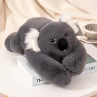 30-65cmKawaii High Quality Forest Animal Plush Doll Pillow Soft Long-arm Raccoon Dinosaur Sloth Panda Koala Plush Toy Home Decor Econic Blanks