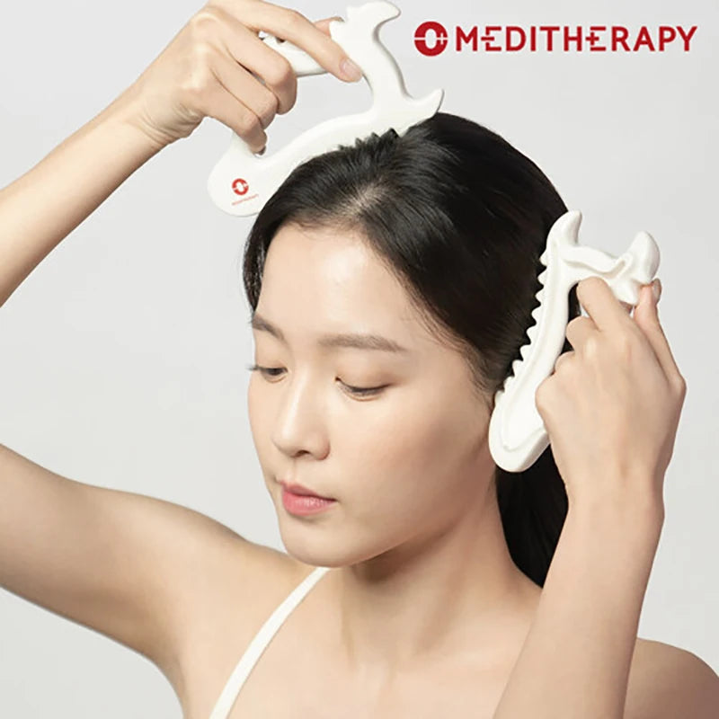 Ceramic Gua Sha board skin scraping tools face massager whole body carving Body Guasha, Body Massage Tool Quick Pick Grocers