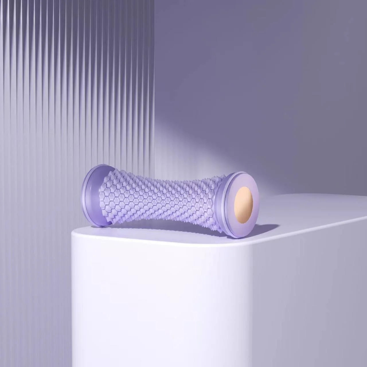 Foot Massager Massage Roller Yoga Massage Ball Plantar Fascia Roller Muscle Relaxation Care Plastic Manual Foot Massager Rollers Quick Pick Grocers