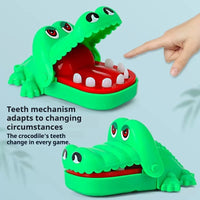 New Family Toys Crocodile Teeth Toys Alligator Family Party Toy Interactive Mini Biting Finger Game Non‑Toxic for Family Games Econic Blanks