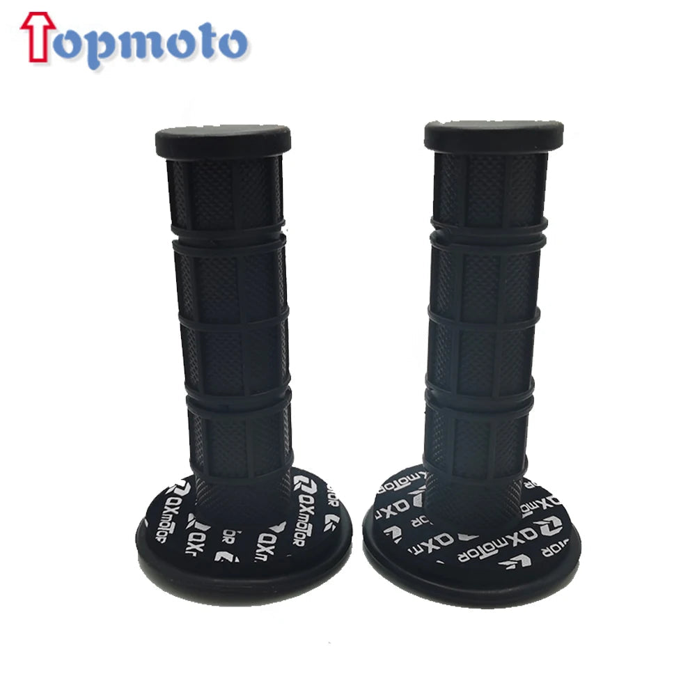 22mm 24mm Motorcycles Grip Dirt Bike Grips 7/8" Rubber Biker Scooter Handle Grip For Handlebar Mx Pillow Top Throttle 22mm Bar Quick Pick Grocers
