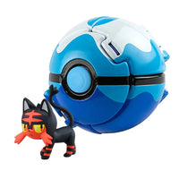 Pokemon Elf Ball Pokeball Anime Figure Cartoons Pikachu Charizard Piplup Kyogre Pocket Monster Pet Anime Action Model Toy Gifts Quick Pick Grocers