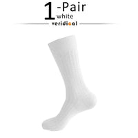 Man Long Socks Plus Combed Cotton Striped Business Breathable,Deodorant Party Dress Large Size Formal Socks Gentleman EU45-50 Quick Pick Grocers