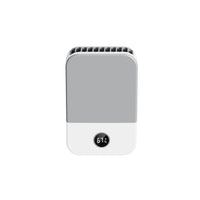 Portable Waist Fan Hanging Neck Fan Mini USB Rechargeable Portable Waist Clip Fan for Outdoor Sports Working Travel Small Fan Quick Pick Grocers