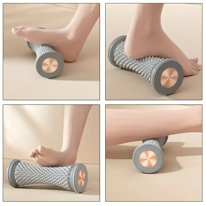 Foot Massager Massage Roller Yoga Massage Ball Plantar Fascia Roller Muscle Relaxation Care Plastic Manual Foot Massager Rollers Quick Pick Grocers