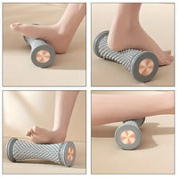 Foot Massager Massage Roller Yoga Massage Ball Plantar Fascia Roller Muscle Relaxation Care Plastic Manual Foot Massager Rollers Quick Pick Grocers