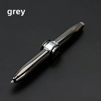 Multifunctional Decompression Finger Rotate Luminous Gyro Pens Toy Fidgets Spinner LED Light Ballpoint Pen Metal Gyro Pen Gift Econic Blanks